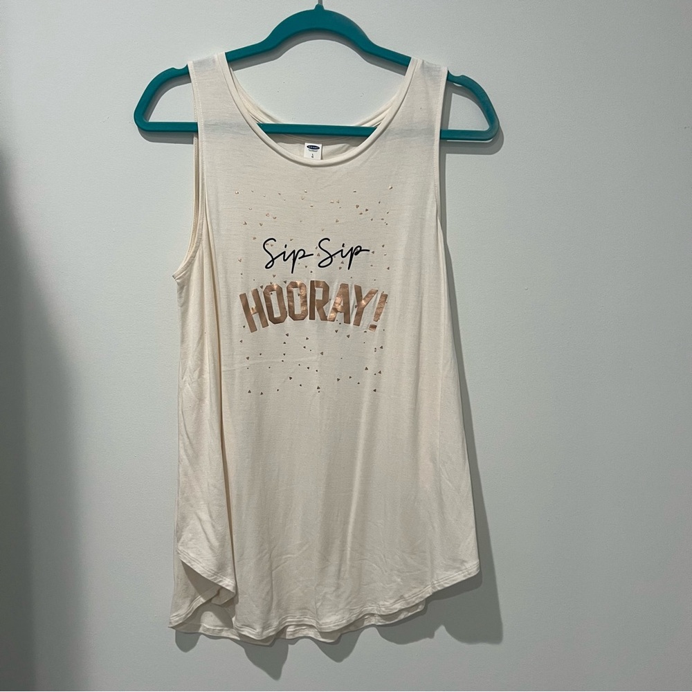 “Sip Sip Hooray” Tank Top